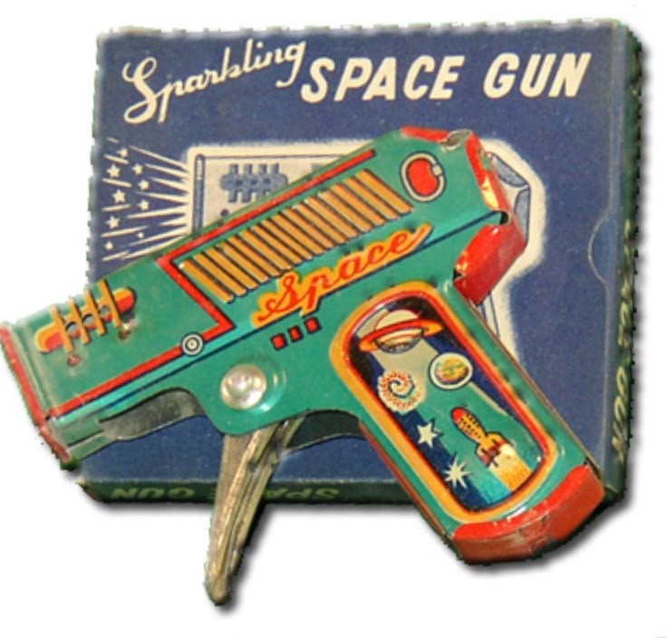 jonyballistic's tweet image. Sparkling space gun #1950s #pewpew