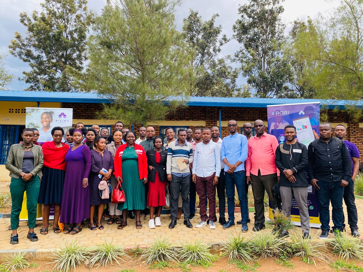 Rising_Rwanda's tweet photo. Over the weekend, a training session with School leaders & teachers from 5 districts was held. The team explored how #LearnLens, our AI-powered assessment marking tool, can enhance efficiency, data use, and student learning. #EdTech #AIinEducation. https://t.co/UGlYd47kMo
