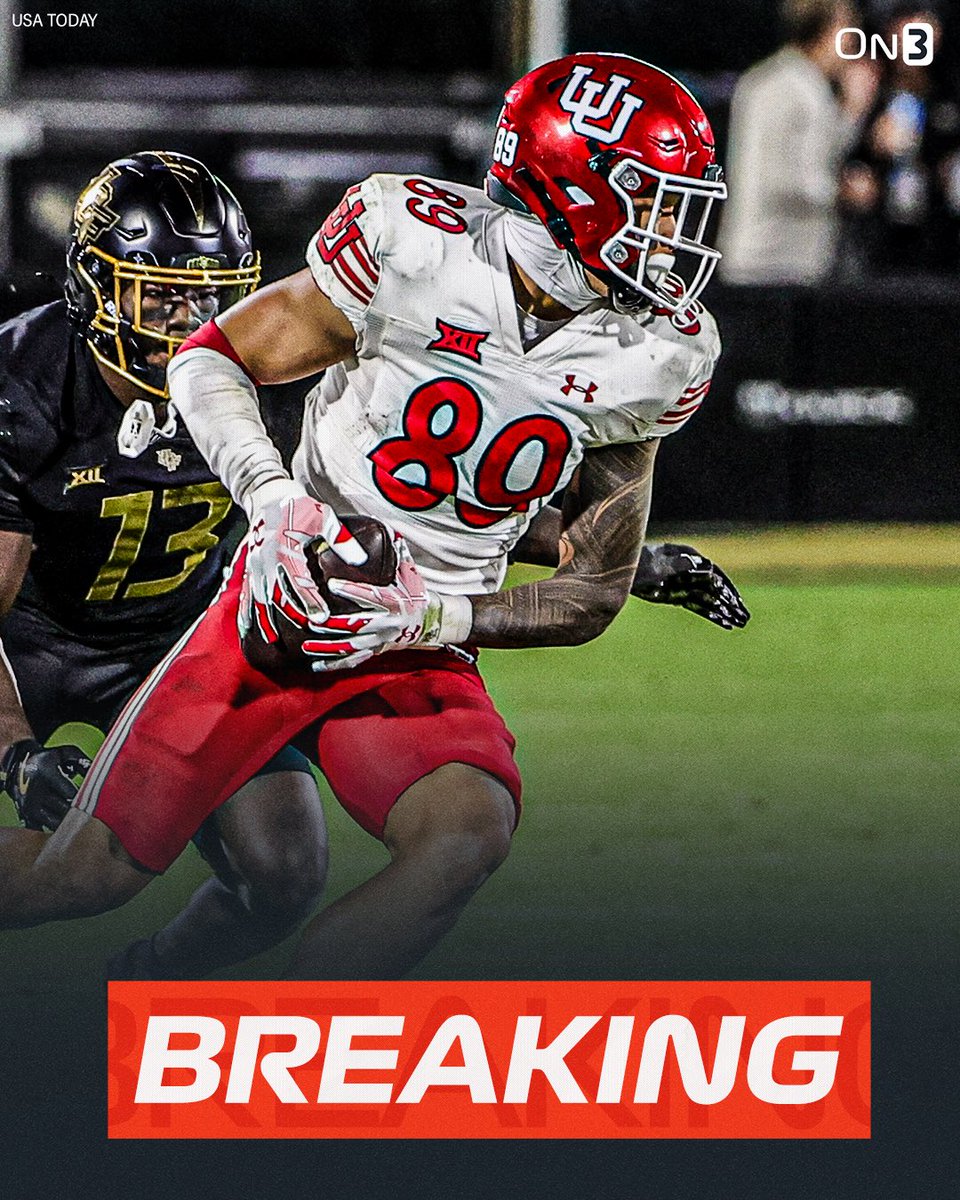 Transfer Portal (@transferportal_) on Twitter photo NEW: Utah WR Zacharyus Williams has entered the NCAA Transfer Portal, <a href="/PeteNakos_/">Pete Nakos</a> reports.
Williams recorded 6 receptions for 72 yards against UCF last season.
on3.com/transfer-porta… NEW: Utah WR Zacharyus Williams has entered the NCAA Transfer Portal, <a href="/PeteNakos_/">Pete Nakos</a> reports.
Williams recorded 6 receptions for 72 yards against UCF last season.
on3.com/transfer-porta…