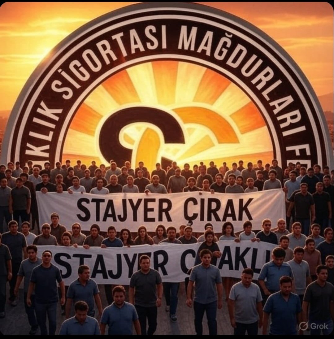 gün çalışıp 1 gün okula gitdim diye 4 yıllık sigorta başlangıcı mı saymıyorsunuz 4 yıl benden devlet asgari ücretin vergisini almadımı,ben bu ülkeye katma değer sağlamadımmı <a href="/RTErdogan/">Recep Tayyip Erdoğan</a>  <a href="/Akparti/">AK Parti</a> <a href="/MHP_Bilgi/">MHP</a> <a href="/TBMMGenelKurulu/">TBMM Genel Kurulu</a> <a href="/TBMMresmi/">TBMM</a> #StajÇıraklıkSigortasıUzunVadeOlmalı