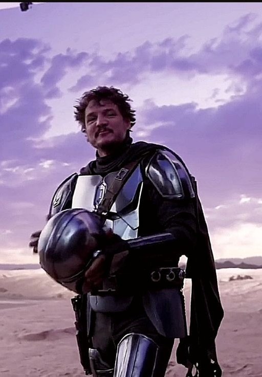 CentralPascal's tweet image. UMA SAUDADE: Pedro Pascal no traje mandaloriano 🥺
