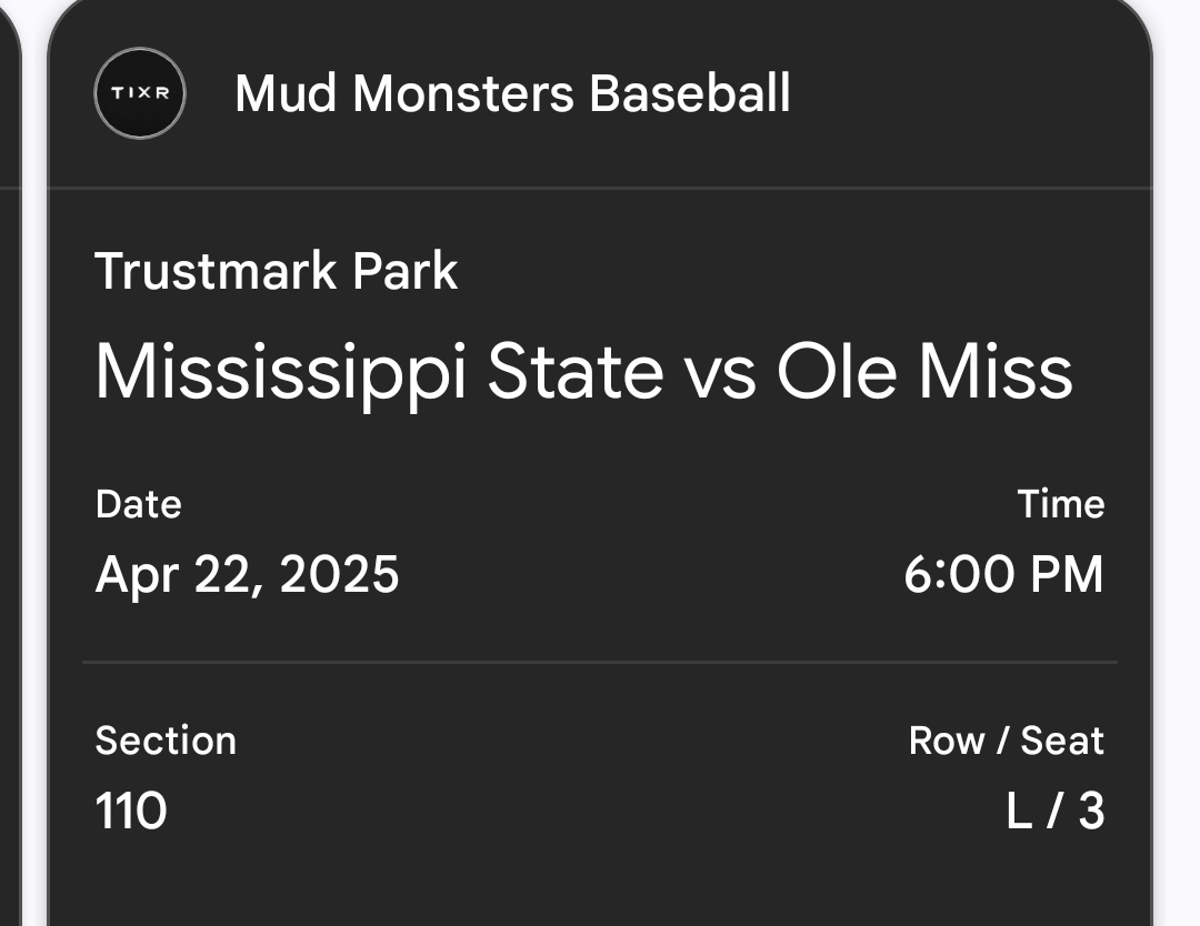 Two seats in section 110 available behind home plate tonight for the governors cup. Paid $150. Will take $100. I'll be at the alumni house til 515.