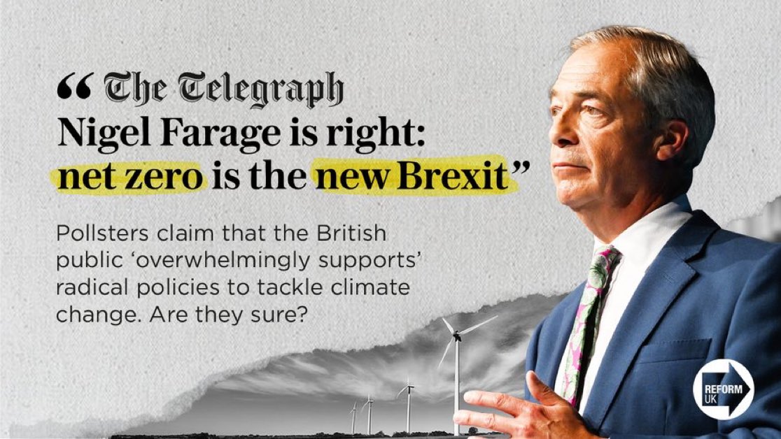 ReformDaily_'s tweet image. ➡️ Net Zero is making us all poorer!

Only Reform UK will scrap Net Zero madness &amp;amp; slash your energy bills with common sense policies.

#EndNetZero #ReformUK