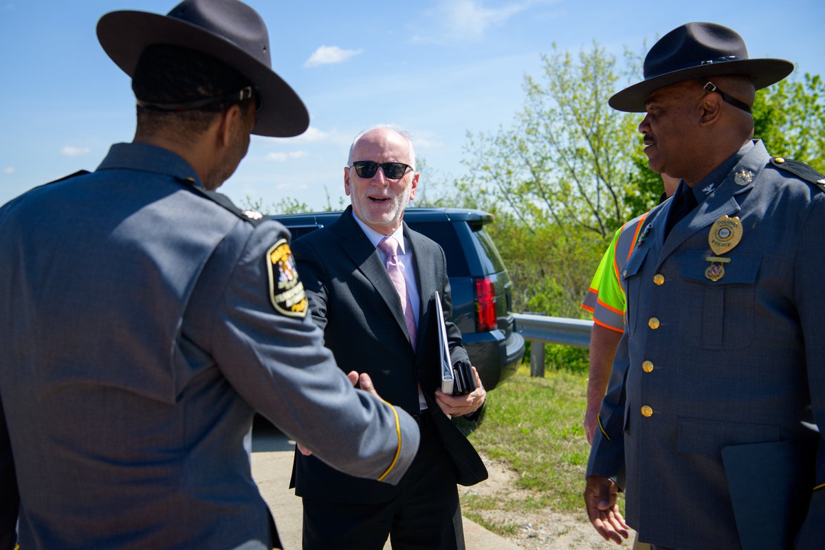 Maryland Department of Transportation (@marylanddot) on Twitter photo 🚧 Respect the zone 🚧 So we all get home 🚧
Today, <a href="/LtGovMiller/">Lt. Governor Aruna Miller</a> joined <a href="/MarylandDOT/">Maryland Department of Transportation</a>, <a href="/MDSHA/">MD State Highway Adm</a> and <a href="/TheMDTA/">MDTA</a> to kick off National Work Zone Awareness Week. 🚧 Respect the zone 🚧 So we all get home 🚧
Today, <a href="/LtGovMiller/">Lt. Governor Aruna Miller</a> joined <a href="/MarylandDOT/">Maryland Department of Transportation</a>, <a href="/MDSHA/">MD State Highway Adm</a> and <a href="/TheMDTA/">MDTA</a> to kick off National Work Zone Awareness Week.