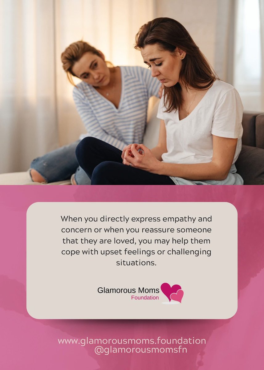 Here are 5 Ways to Be a Good Friend:
1. Develop the art of truly listening.
2. Be selfless.
3. Be an encourager.
4. Make time for your friend.
5. Empathize with her situation.
#glamorousmomsfn #womensupportingwomen