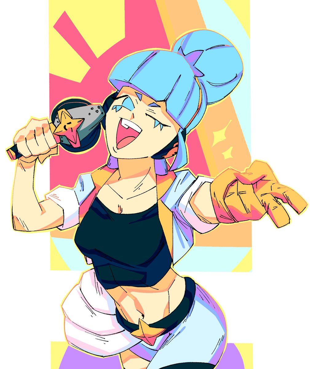 Montang_29's tweet photo. Jannet 
#BrawlStars #fanart https://t.co/WVf8E5E5bn