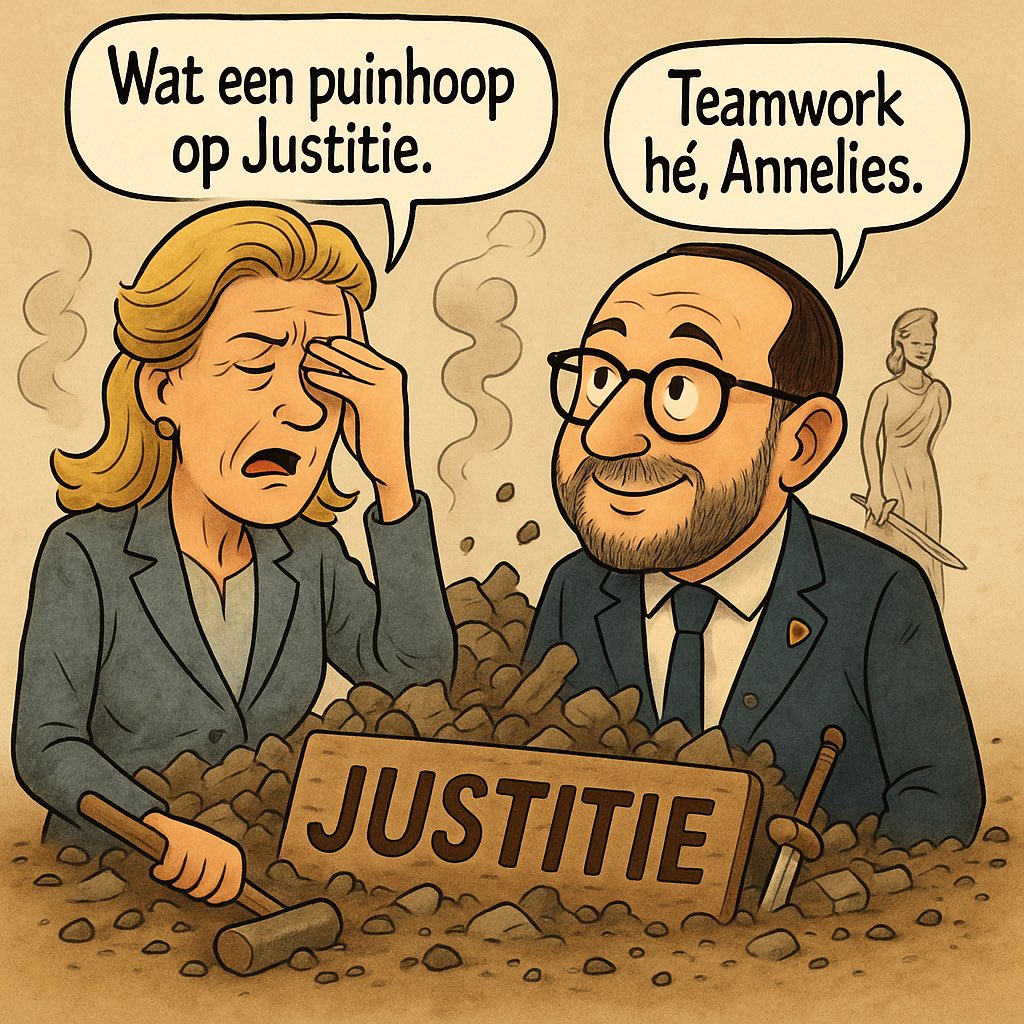 Kristof_A's tweet image. Verlinden wil plots onderzoeken waar de “puinhoop” bij Justitie vandaan komt… 
Iemand een ideetje?
#Justitie #Vivaldi #CDenV #Hypocrisie