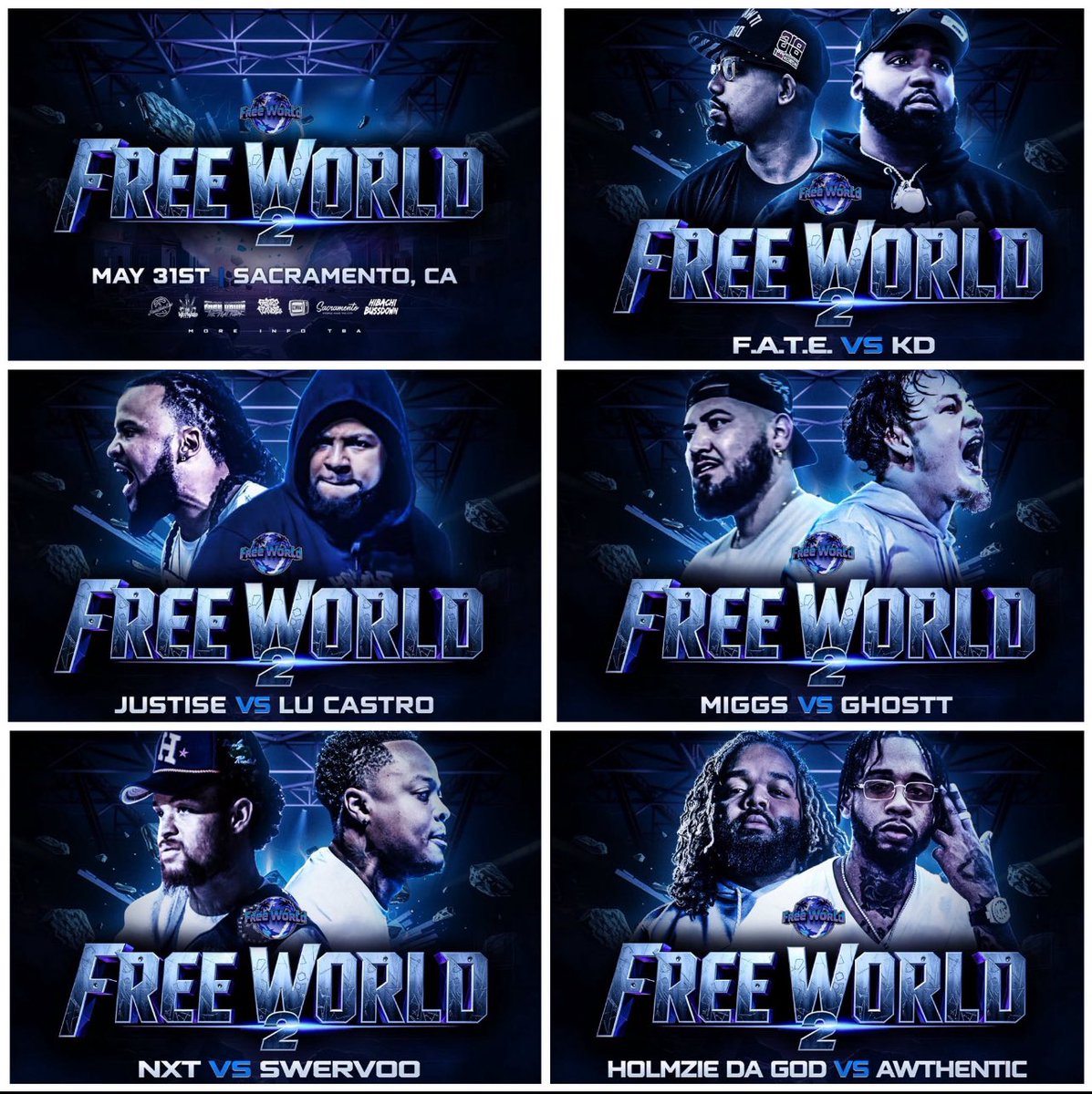 shaunp_fashion's tweet photo. How y'all feelin about this card coming yp in Sacramento 5/31 ๐ฅ๐ฅ๐ฅ
#Freeworld2 @RTWestWorld https://t.co/EQaOiTmQXi