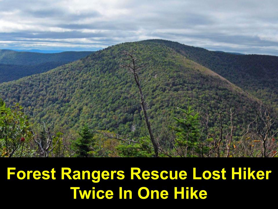 northeastexplor's tweet photo. Forest rangers in New York recently had to help a lost hiker (with no map) twice in one hike. https://t.co/AnjpevJDfy https://t.co/6VEtbMDOus
