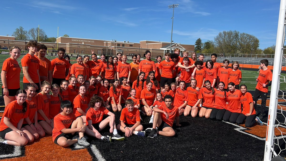 2025 NOMS Track and Field.  First meet of the season🏃Go Eagles 🦅