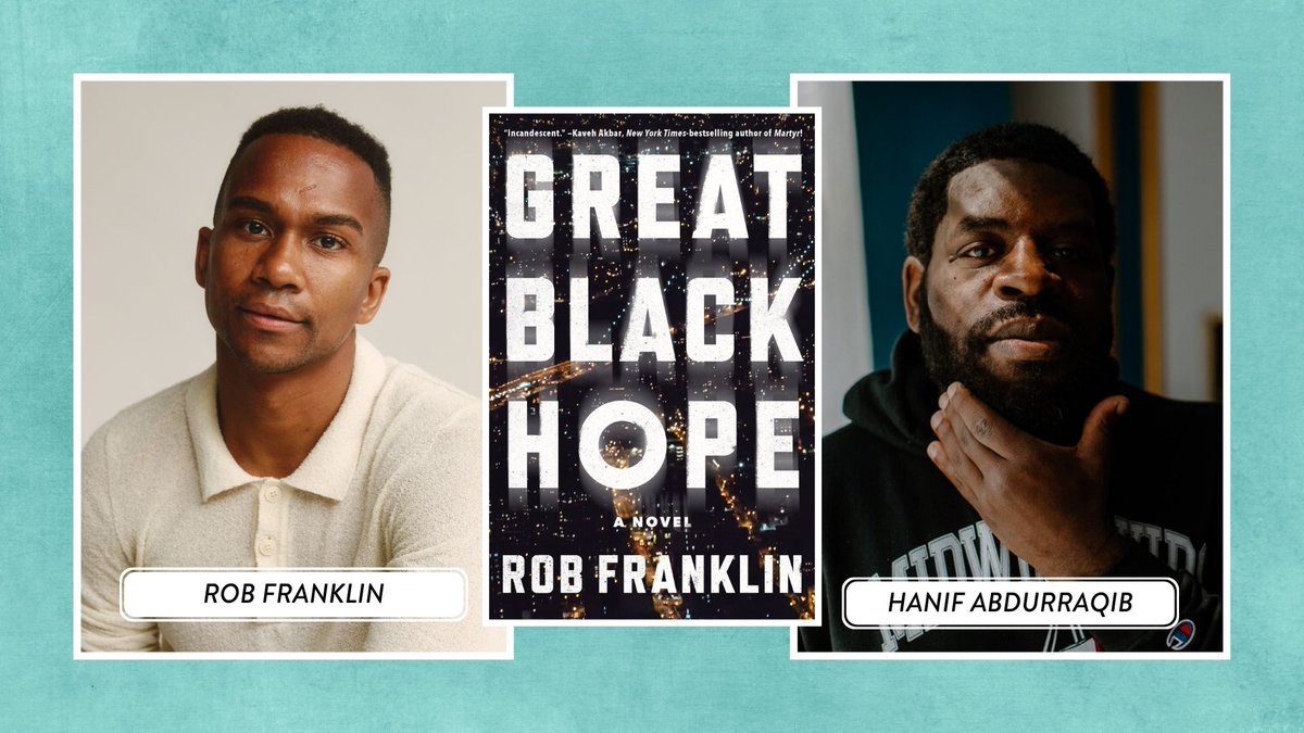 Join author Rob Franklin for his gripping and elegant debut, Great Black Hope, about a young Black man caught between worlds of race and class, glamour and tragedy.  He will be in conversation with Hanif Abdurraqib.  Sunday, June 15th at 4 PM
eventbrite.com/e/gramercy-boo…
