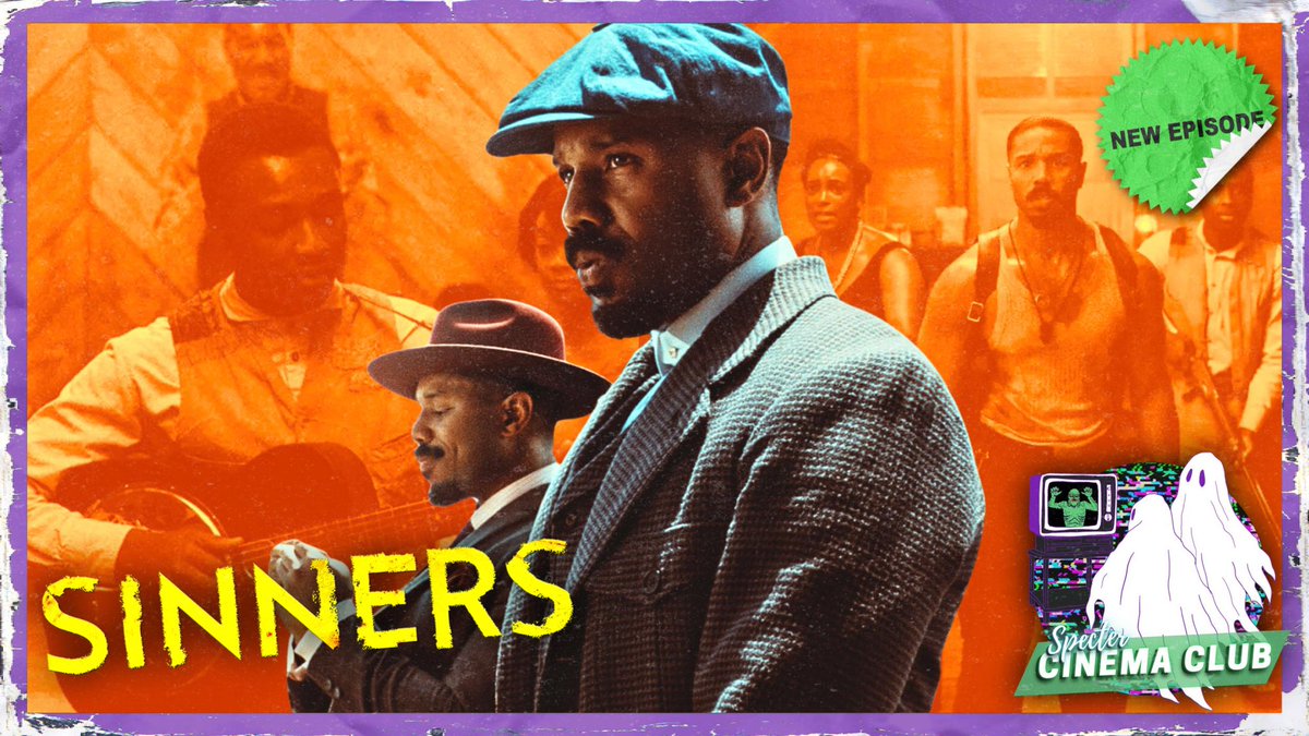 SPECTER CINEMA CLUB 👻 (@spectercinema) on Twitter photo New episode 👻 // SINNERS (2025): <a href="/_daddydisco/">DeVaughn Taylor</a> & <a href="/GarrettMcDowell/">Garrett McDowell</a> sing the blues of black oppression. Sub-genres include: southern gothic, vampires, musical, one crazy night, action horror • #Horror #Spoilers
🍎: apple.co/4joTVtw
🟢: spoti.fi/3GjlbLj New episode 👻 // SINNERS (2025): <a href="/_daddydisco/">DeVaughn Taylor</a> & <a href="/GarrettMcDowell/">Garrett McDowell</a> sing the blues of black oppression. Sub-genres include: southern gothic, vampires, musical, one crazy night, action horror • #Horror #Spoilers
🍎: apple.co/4joTVtw
🟢: spoti.fi/3GjlbLj