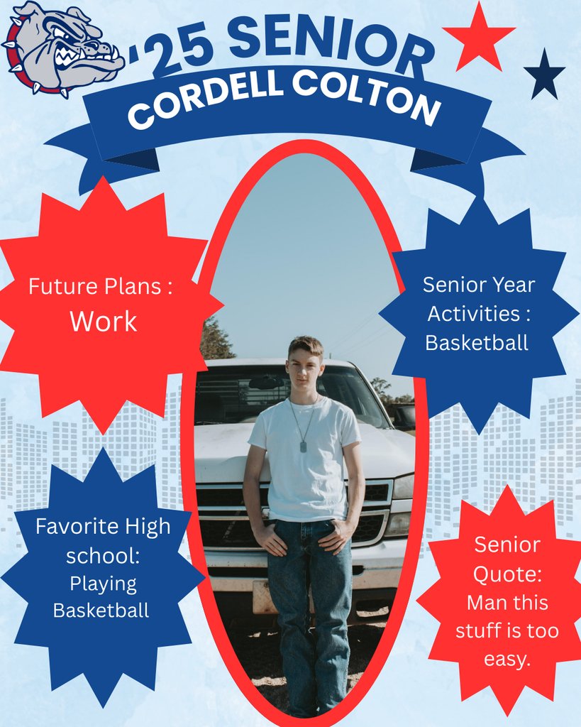 We are proud of all of our seniors in the class of 2025! Senior Shout Outs are optional and only completed at the request of the senior student.