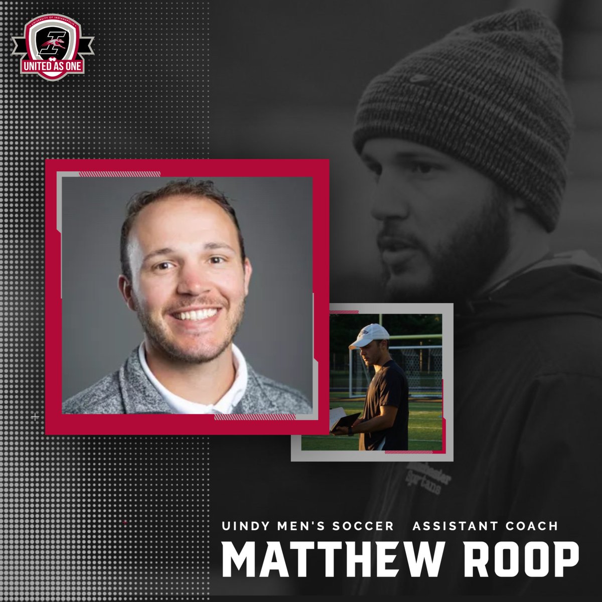 UIndy Athletics (@uindyathletics) on Twitter photo ⚽️ | Please join us in welcoming Matthew Roop to the <a href="/UIndyMSoccer/">UIndy Men's Soccer</a> coaching staff for the 2025 season!
🔗athletics.uindy.edu/news/2025/4/22… ⚽️ | Please join us in welcoming Matthew Roop to the <a href="/UIndyMSoccer/">UIndy Men's Soccer</a> coaching staff for the 2025 season!
🔗athletics.uindy.edu/news/2025/4/22…