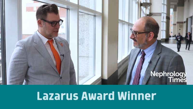 🎥 Thanks to Lazarus Award winner <a href="/PD_Perls/">Jeff Perl</a> for speaking with <a href="/kidney_boy/">Joel M. Topf, MD FACP</a> at #NKFClinicals. You can check out the conversation on our website, along with others from the event. #nephrology #nephtwitter buff.ly/jUp4XP8