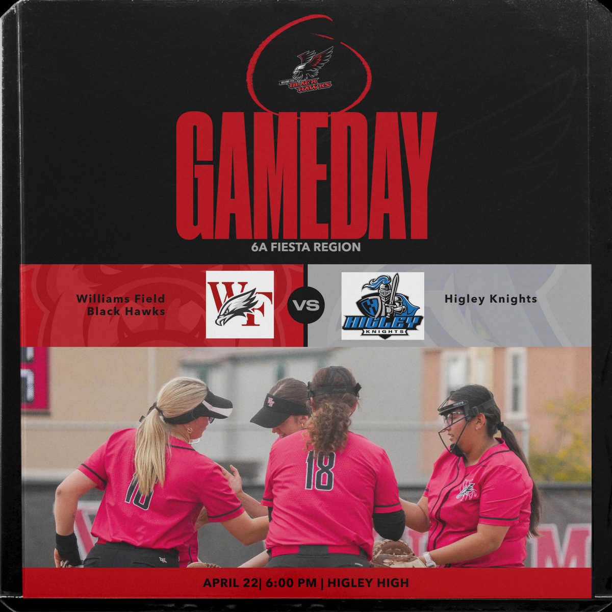 Rivalry week. Headed over to Higley for the Knights' Senior Night then they come to our place Thursday for our Senior Night.
Both games start at 6 p.m
Come early to see the festivities.
A
<a href="/AZinthecircle/">Javier Zuluaga</a> <a href="/azc_obert/">Richard Obert</a> <a href="/AZPreps365/">AZPreps365</a> <a href="/KevinMcCabe987/">Kevin McCabe</a> <a href="/AZPreps365Jose/">Jose E. Garcia</a> <a href="/Sports360AZ/">Sports360AZ</a>