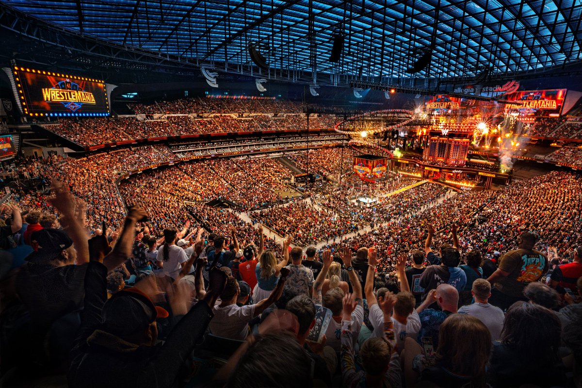 Still thinking of #WrestleMania 41 🤩