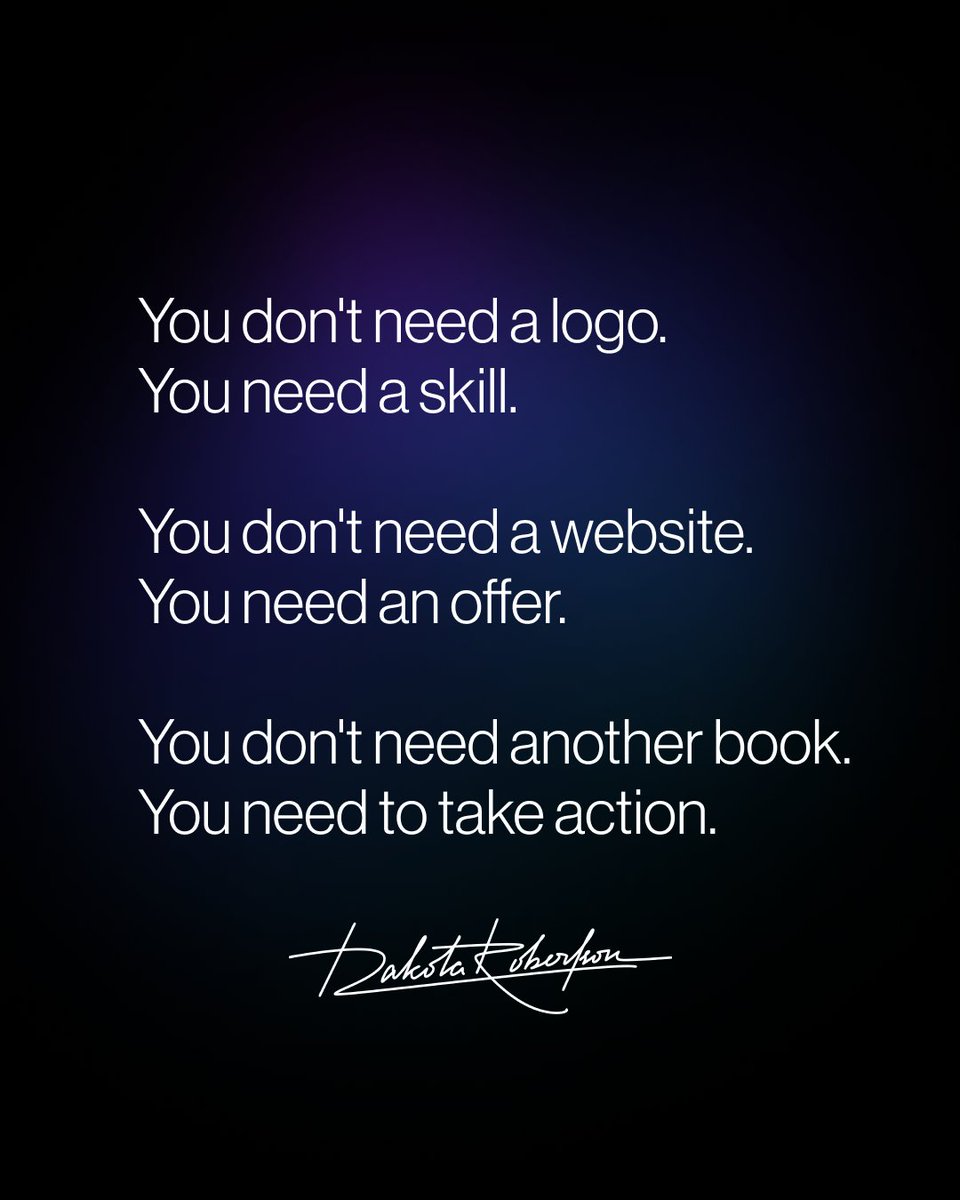 WrongsToWrite's tweet photo. "I'm scared to land clients because idk if I can fulfill."

This was my biggest fear when I started...

So I fell into the "Mental M*sterbation" trap.

• I focused on creating a "sexy" website.
• I focused on designing the "perfect" logo.
• I focused on reading another "valuable" book.

But the reality:
↳ I was finding "productive" ways to procrastinate.

Even if I took sales calls, I hoped they'd say "no."

Because once that $3K ghostwriting invoice was paid?
I'd have to deliver $3K+ worth of results.

But everything changed when I had a crucial realization:

If you're afraid of not fulfilling, it's a GOOD sign.
It means you actually care about your clients.

Which means you're the type of person willing to:

• Work early in the morning.
• Work late into the night.

You'll do whatever it takes to deliver.

And when you get that 1st win?

Not only will your skill skyrocket...
You'll feel 10x more confident because you have proof.

So if you're stuck in the same trap I was...

• Take that call.
• Send that proposal.
• Say yes to the opportunity.

You'll figure it out as you go.

I promise you're more capable than you think.

P.S.

If you want to learn how to get clients as a ghostwriter (and fulfill)...

I made a free community + course showing you how.

Click here to get access: https://t.co/Br9tuNZfDS