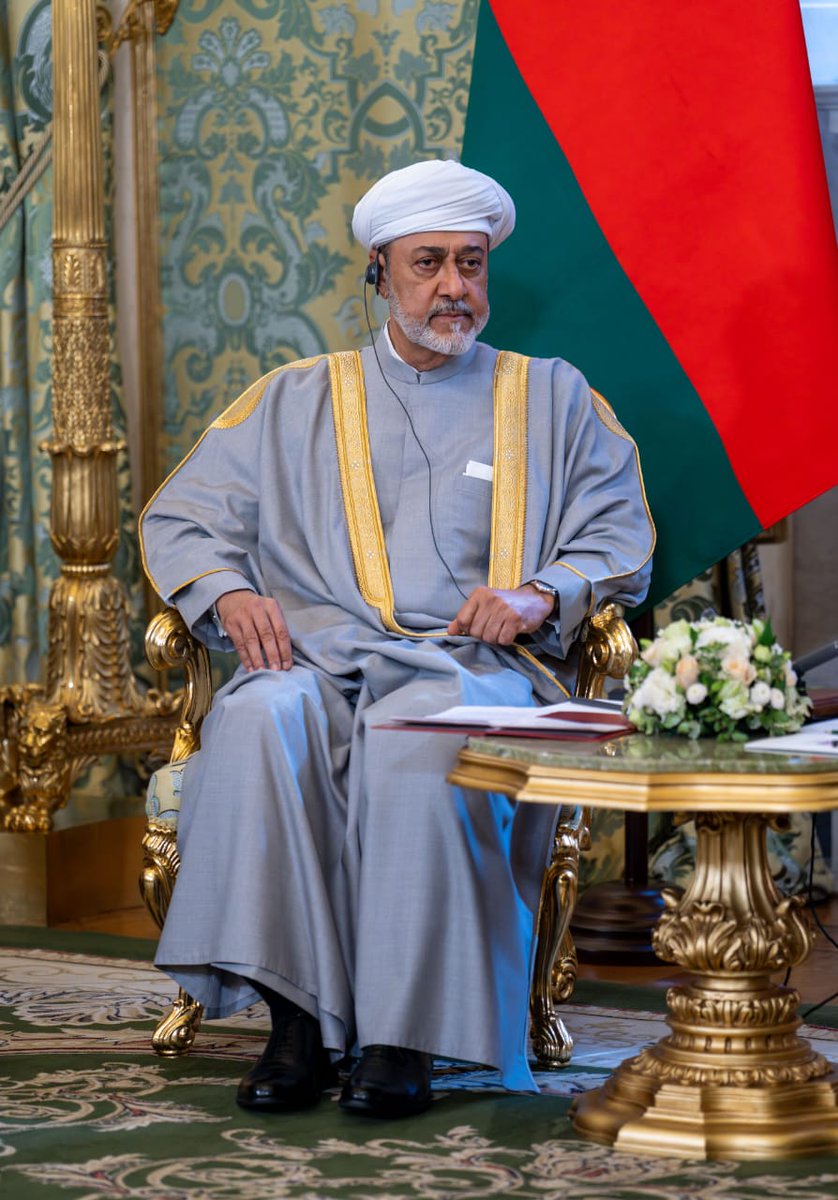 زيارة جلالة السلطان #هيثم_بن_طارق المعظم لـ #روسيا_الاتحادية رسالة حضور وطمأنينة تبعث في #الأمة_العمانية يقيناً بأن الرؤية تمضي، وأن اليد التي تصافح ترسّخ السلام، وتفتح المستقبل المضيء على مصراعيه.
#السلطان_هيثم_يزور_روسيا