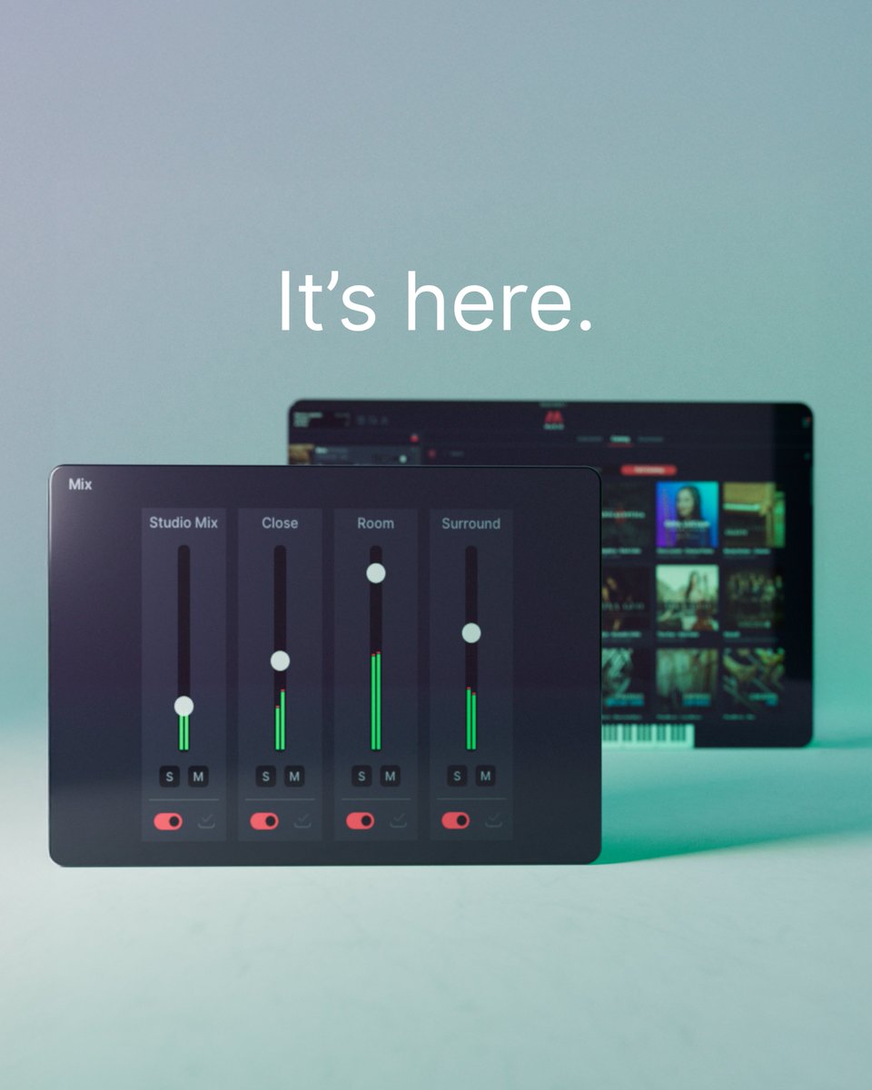 It’s here.🎙️ Mic Position Mixes just landed in Musio! 🎉

Real mics. Iconic studios. Decca Trees with M50s. The same spaces used by legends like John Williams and Hans Zimmer.

Update your Musio plugin and start mixing! 🎚️