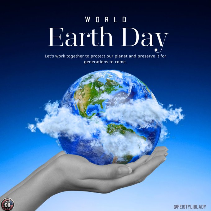 DUnitedGraphics's tweet image. Today is World Earth Day!

If you believe #ClimateChangeIsReal please use one of our graphics with a post to remind everyone Trump and his MAGA minions are wrong.

Unless we take care of Mother Earth now, our children's  children will not have a promising future.
#DemsUnited