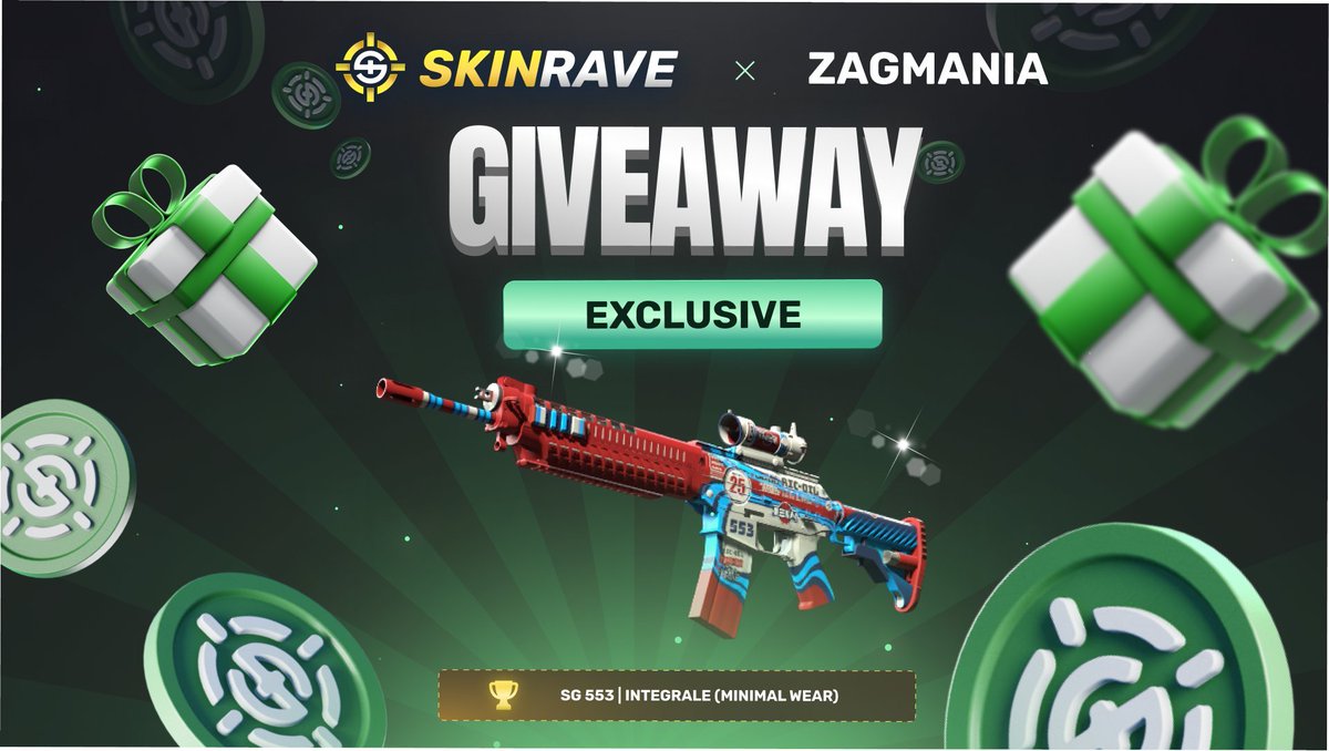 Zagmania_'s tweet image. 🔥(20$) SG 553 | Integrale GIVEAWAY🔥 

To enter: 

-Retweet
-Follow @skinravegg &amp;amp; @Zagmania 
-Tag 1 friend 

⏰Giveaway ends in 48 hours!
#CS2 #CS2Giveaway