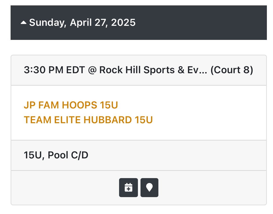 AaleannaM's tweet image. COACHES, here is my schedule for our first stop of the 3SSB Circuit in
Rock Hill, SC this weekend. @HubbardCoach We’re ready to dominate!