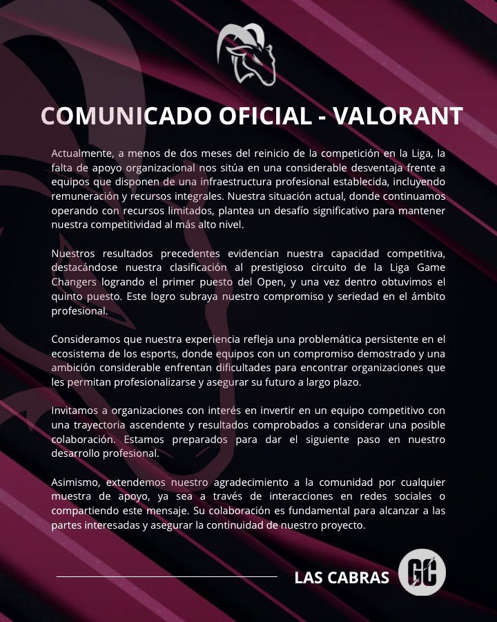 #OrgForGOATGC #VCTGameChangers #goGOAT