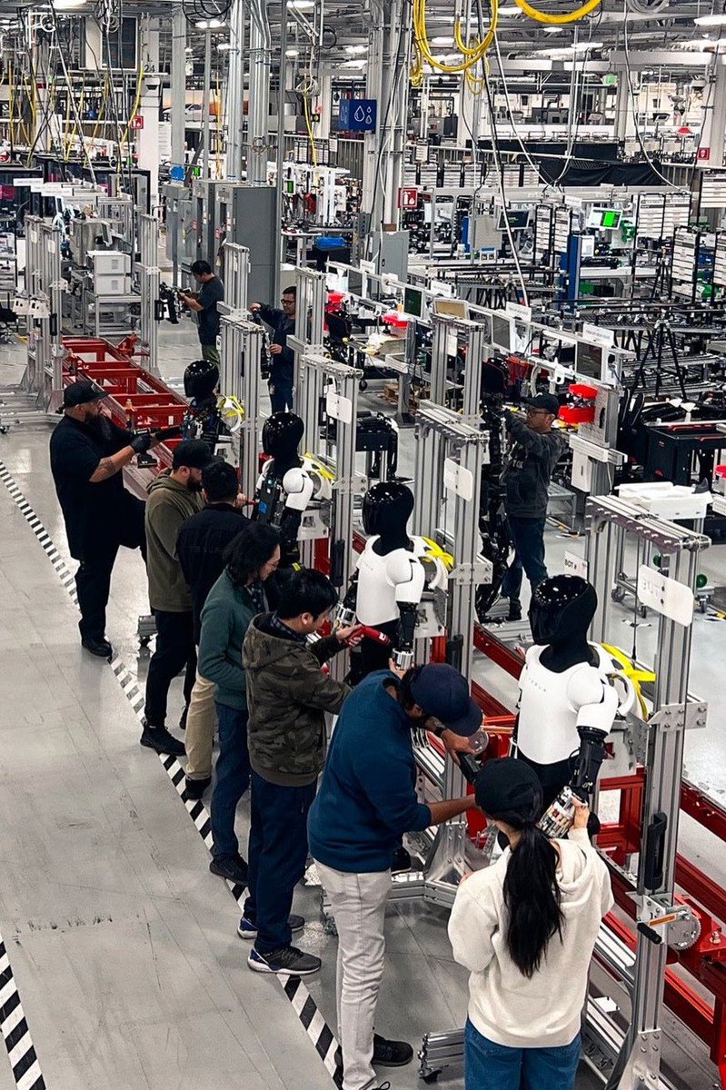 Optimus production underway.