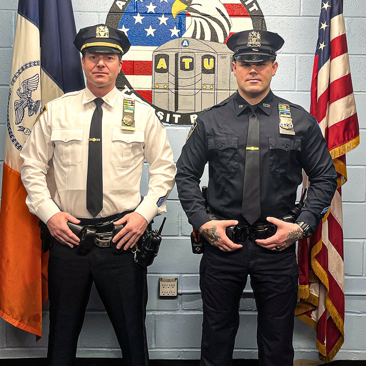 NYPD NEWS (@nypdnews) on Twitter photo Two thieves thought they could get away with stripping a stolen vehicle and loading the parts into their car in the Bronx. Fortunately, our vigilant <a href="/NYPDTransit/">NYPD Chief of Transit</a> Anti-Terrorism Unit cops were nearby, observed what was happening, and arrested them before they could get away. Two thieves thought they could get away with stripping a stolen vehicle and loading the parts into their car in the Bronx. Fortunately, our vigilant <a href="/NYPDTransit/">NYPD Chief of Transit</a> Anti-Terrorism Unit cops were nearby, observed what was happening, and arrested them before they could get away.