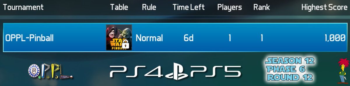 psnpinball's tweet photo. Time for the classic game of 2 halves, good vs evil, light vs dark, yoda yada.
For the final round of this phase it's Masters of the Force which is ready to play
User: OPPL-Pinball
Password: CoinSlot
Good vs Evil Luck!
#OPPL #PinballFX3 #PS4 #PS5 #StarWars https://t.co/U3Q1DCrC1j