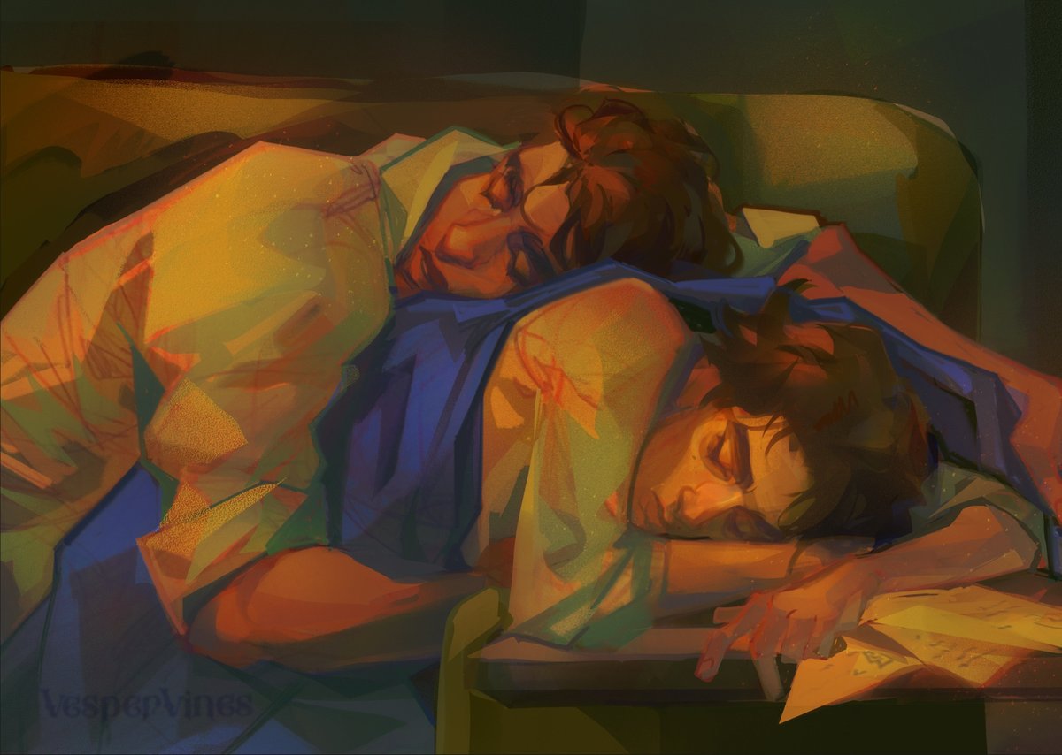 Pull the blanket tight now 💤

#arcane #jayvik