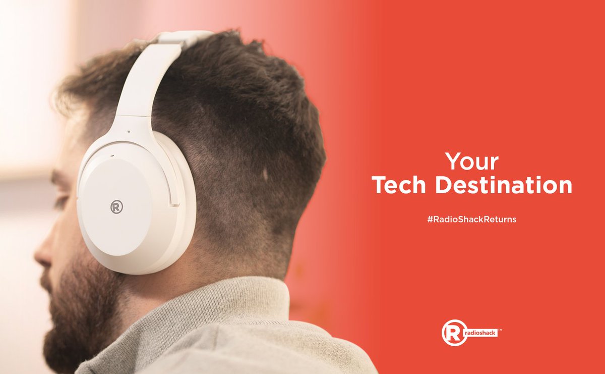 New tech, new look, same passion. From everyday essentials to innovative gear, RadioShack is Your Tech Destination. Find the latest at radioshack.com  💻📱🎧 #RadioShack #RadioShackReturns