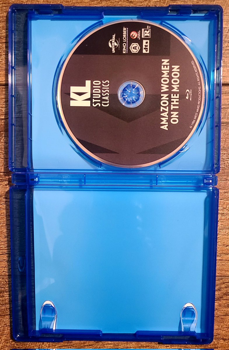 Just added the <a href="/KinoLorber/">Kino Lorber</a> Blu-ray release of Amazon Women on the Moon to my library! This absolutely hilarious episodic spoof of late-night TV is packed with nostalgia. Released in 1987, it was on the shelves of video stores to be rented by my friends and I for sleepovers in