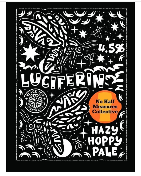 SNEAK PREVIEW INCOMING: 
The No Half Measures Collective &amp; our friends at <a href="/BlackIrisBrewer/">Black Iris Brewery</a> have brewed a hazy little number specially for the Festival.
#Lucifern is a hazy, session pale brewed with Idaho 7 with Motueka and Galaxy.
Definitely worth a taste.