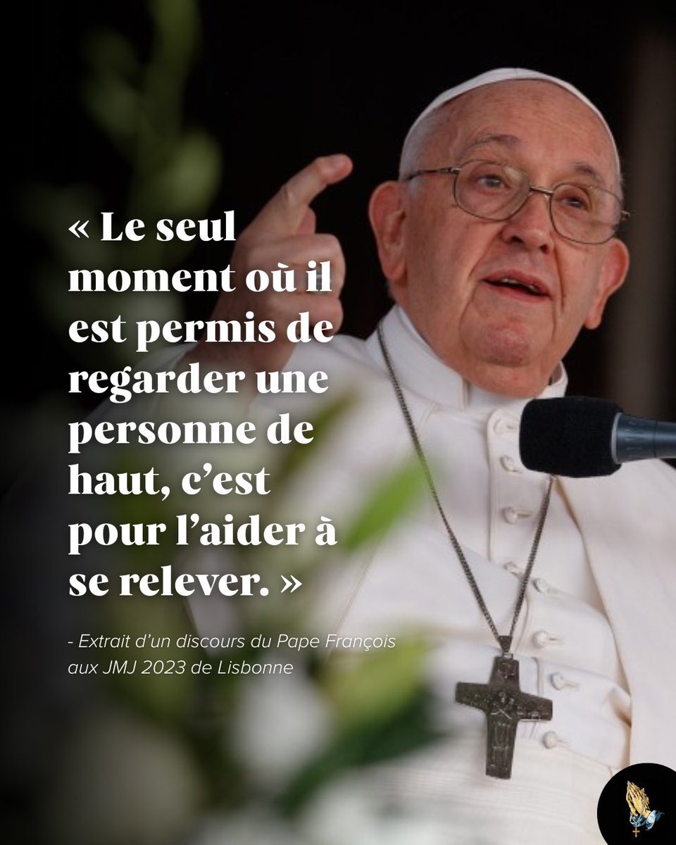 C’est avec une grande tristesse que nous avons appris le décès de Sa Sainteté le Pape François.
Figure spirituelle majeure de notre temps, homme de paix, de dialogue et d’humilité, il aura marqué l’histoire par son humanisme profond et son engagement pour les plus fragiles.