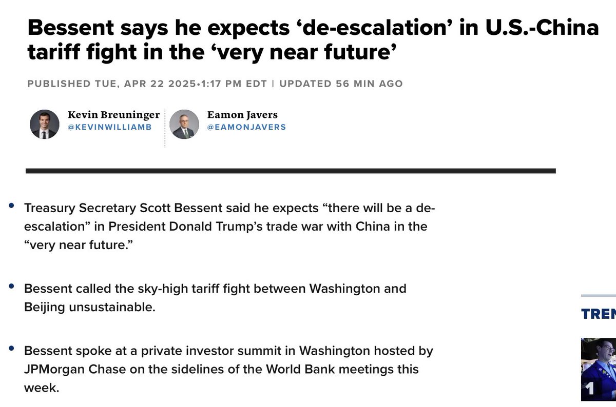 David Lee (@davidle76335983) on Twitter photo Over the past 3 weeks, I had literally thousands of people arguing how US will win the trade war, China will collapse without US consumers, US can easily find suppliers and isolate China, China is collapsing, Xi will come begging Trump, even after Trump’s 90 days pause on 4/9. Over the past 3 weeks, I had literally thousands of people arguing how US will win the trade war, China will collapse without US consumers, US can easily find suppliers and isolate China, China is collapsing, Xi will come begging Trump, even after Trump’s 90 days pause on 4/9.