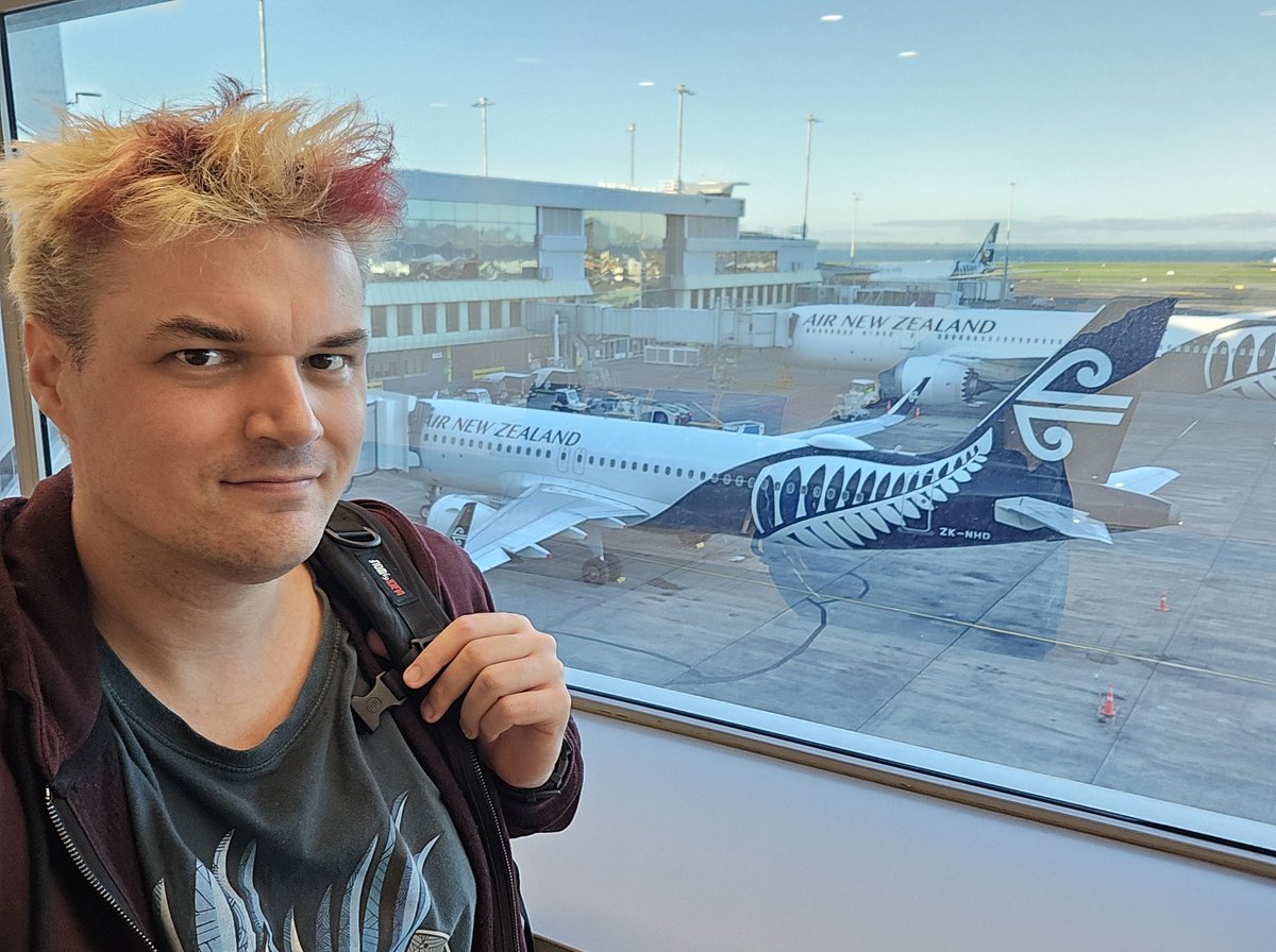 On my way from Auckland to Brisbane... See you soon fellow Aussies!