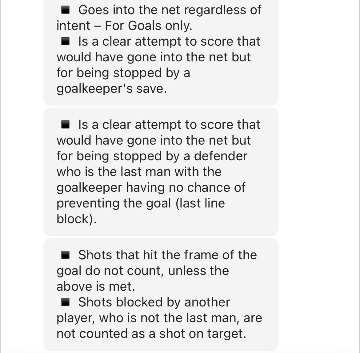If anyone has placed a bet on Marmoush getting a shot on target in tonights
#PL #MCIAVL game please just spam twitter or your broker, to me its a clear SOT, and its ridiculous if it isnt given.

BET365's SOT RULES