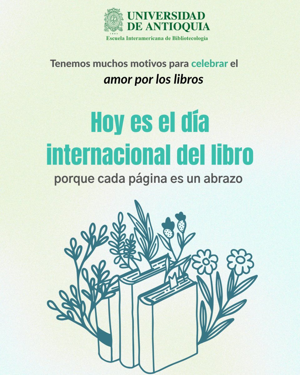 Escuela Interamericana de Bibliotecología UdeA tweet media
