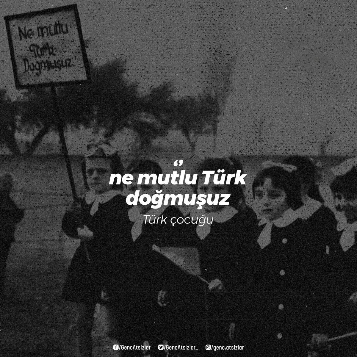 23 Nisan Ulusal Egemenlik ve Çocuk Bayramı Kutlu Olsun!

#GençAtsızlar #23Nisan #TürkçüNesil