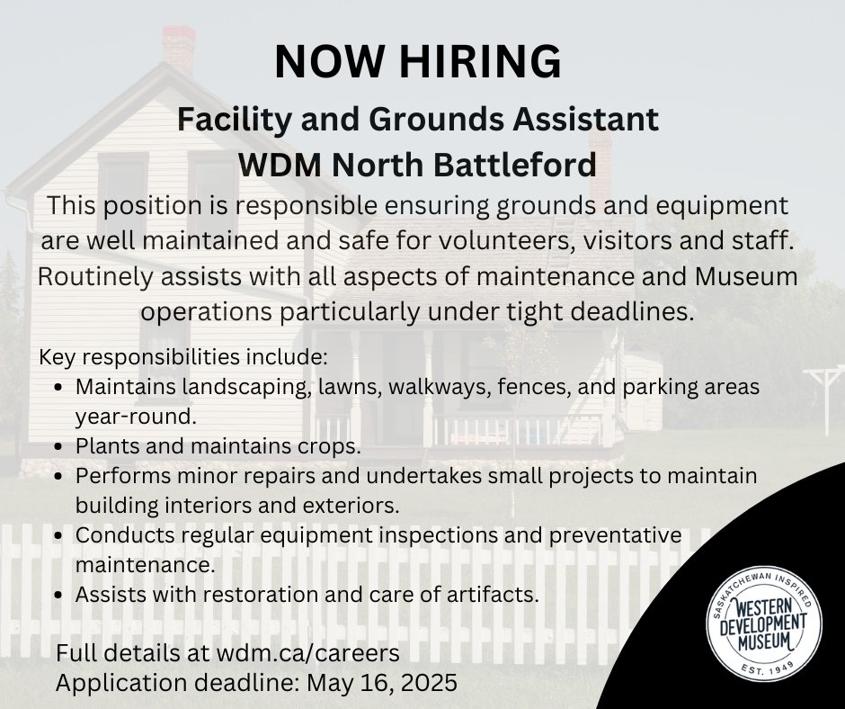 WDM (Western Development Museum) 🇨🇦 tweet media