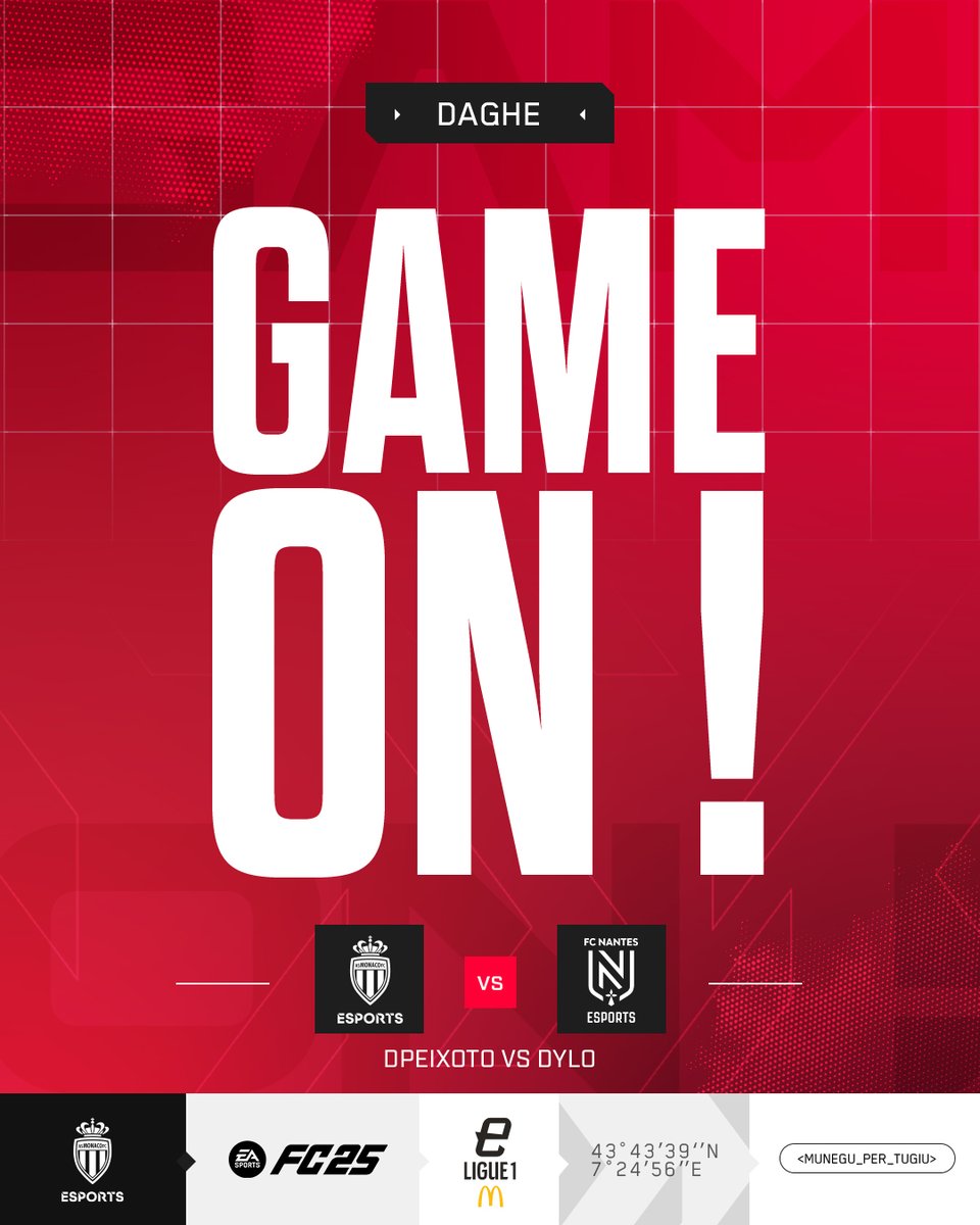 Diogo pour aller chercher notre deuxième win, c'est parti 🔥

Le match est à suivre ici 👇
twitch.tv/ligue1_mcdonal…

#ASMFCN (1-1) #eLigue1McDonalds