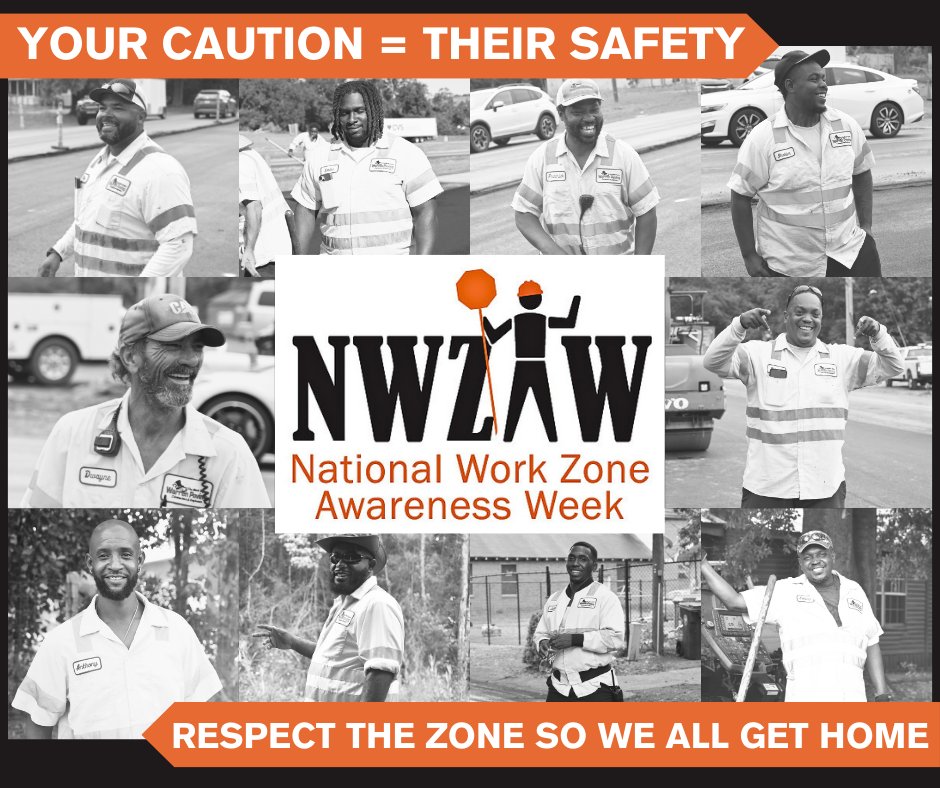 This week is National Work Zone Awareness Week—a reminder that every work zone is someone’s workplace. At Warren Paving, safety starts with awareness, both on and off the jobsite. Slow down, stay alert, and help protect the crews who keep our roads moving!🚧👷