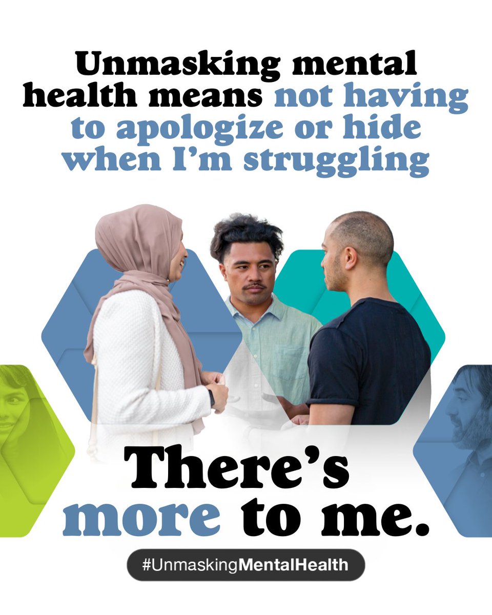 Many of us hide our struggles—at work, online, even with loved ones. But constant masking can be draining and isolating.
This #MentalHealthWeek, let’s start the conversation about #UnmaskingMentalHealth and breaking down stigma.
📢Join me. mentalhealthweek.ca