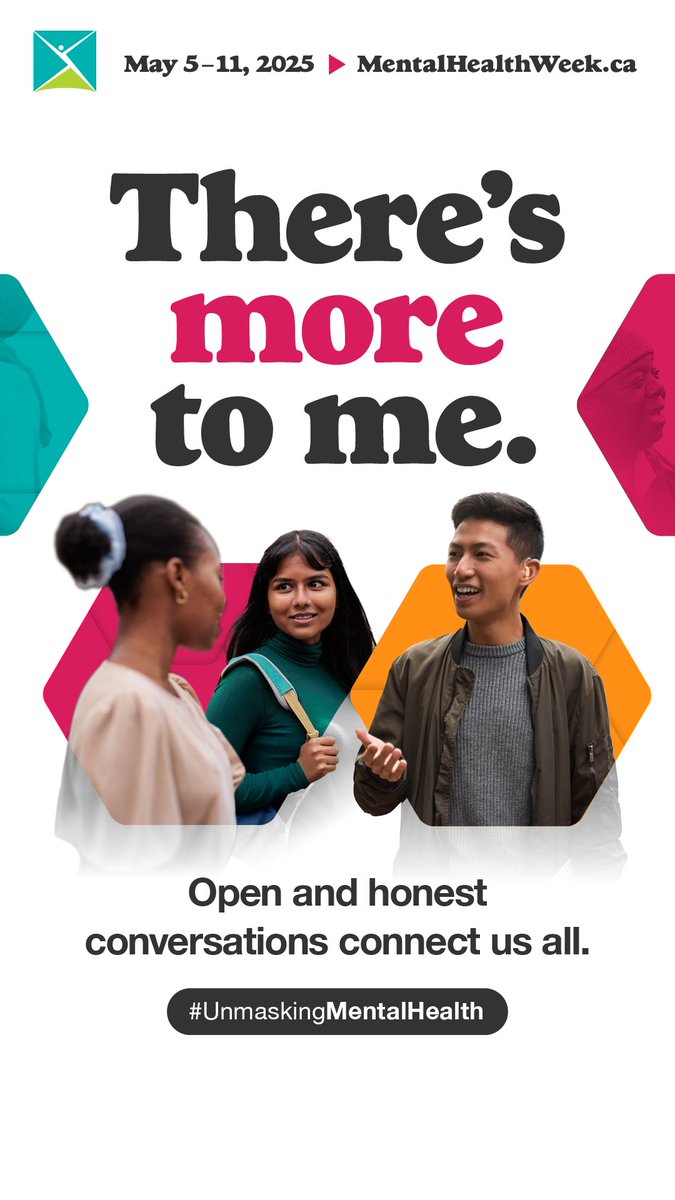 Almost 1 in 5 Canadians who needed mental health support didn’t reach out because they were uncomfortable talking about their struggles.
Speaking up, seeking help, and supporting others saves lives. 💚
Join me in #UnmaskingMentalHealth this #MentalHealthWeek