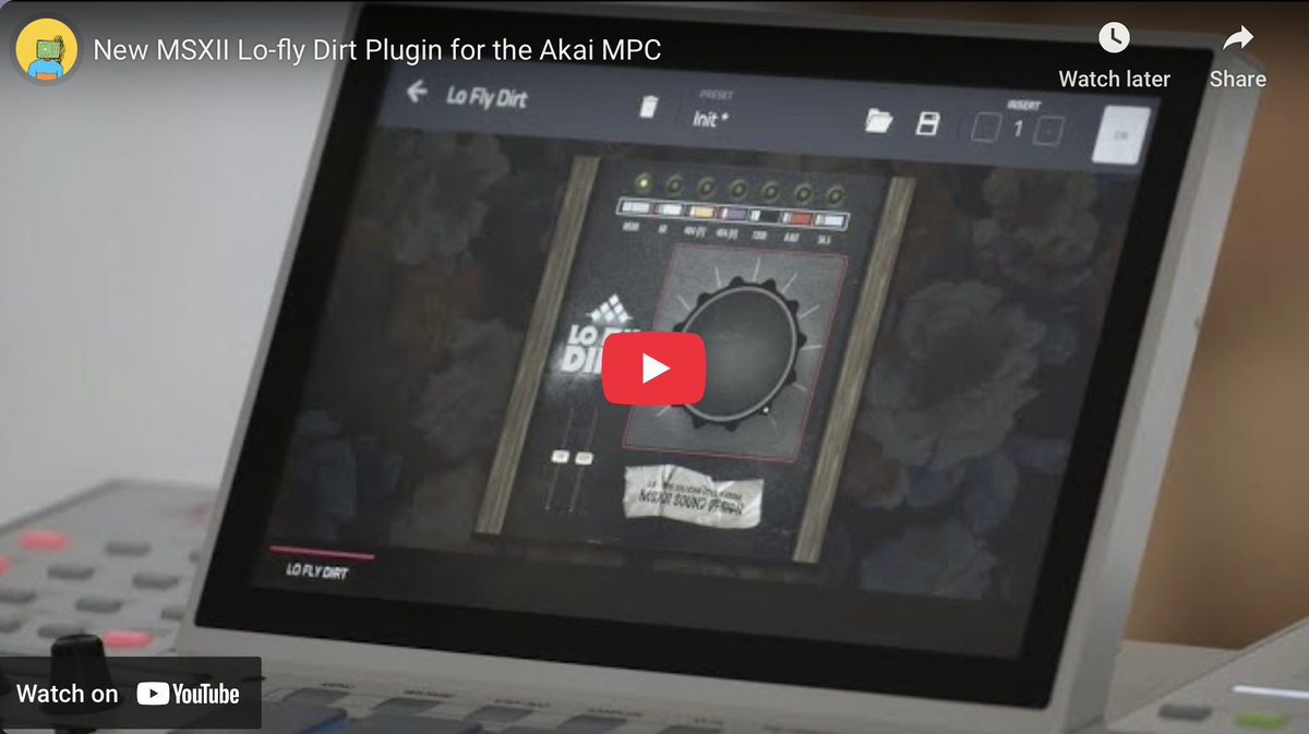 MSXIISound's tweet photo. Lo-Fly Dirt Now on MPC and Desktop! 🔥 - https://t.co/MN2HpD3Sbd https://t.co/Rvc27PADlH