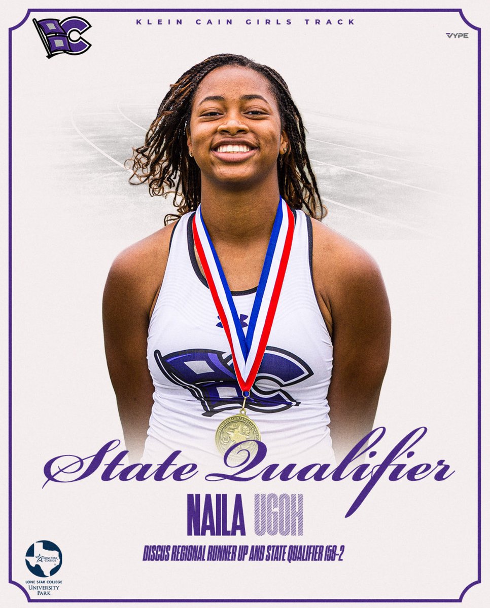 Congratulations young lady! #ReignCain ⁦<a href="/KleinCain/">Klein Cain HS</a>⁩ ⁦<a href="/KCAINATHLETICS/">Klein Cain Athletics</a>⁩
