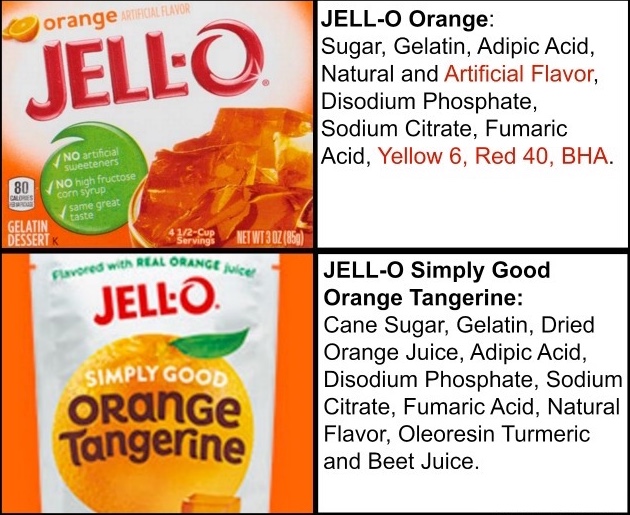 American Jell-O vs. European Jell-O

Artificial food dyes are destroying American brains