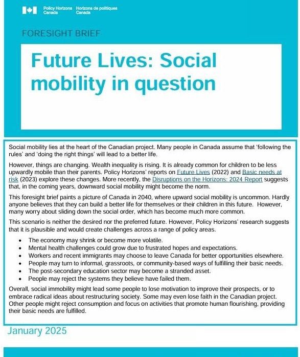 “Isaac Asimov never wrote a novel this bleak…
Can’t blame Donald Trump, this is all because of gov’t policy.”

PODCAST: <a href="/PrivyCouncilCA/">Privy Council Office</a> report predicts Canadians in 15 years will poach for food and protect themselves in gated communities. 

pdst.fm/e/chtbl.com/tr…